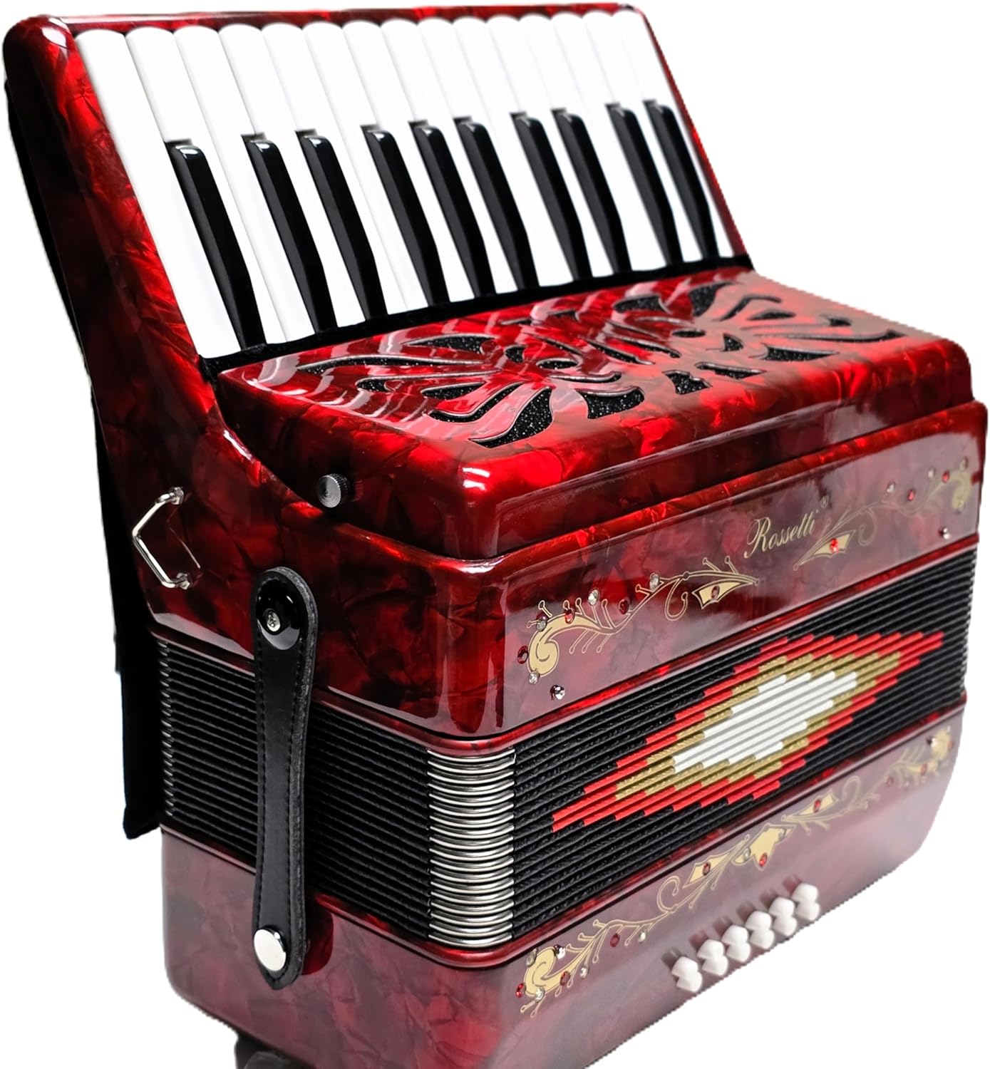 Rossetti Accordion (ROS2512-RD)
