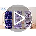 Custom Butterfly Blanket for Women, Cute Soft Throw Gifts for Girls, Cozy Flannel Throw Blankets for Couch Office, 30"x40"