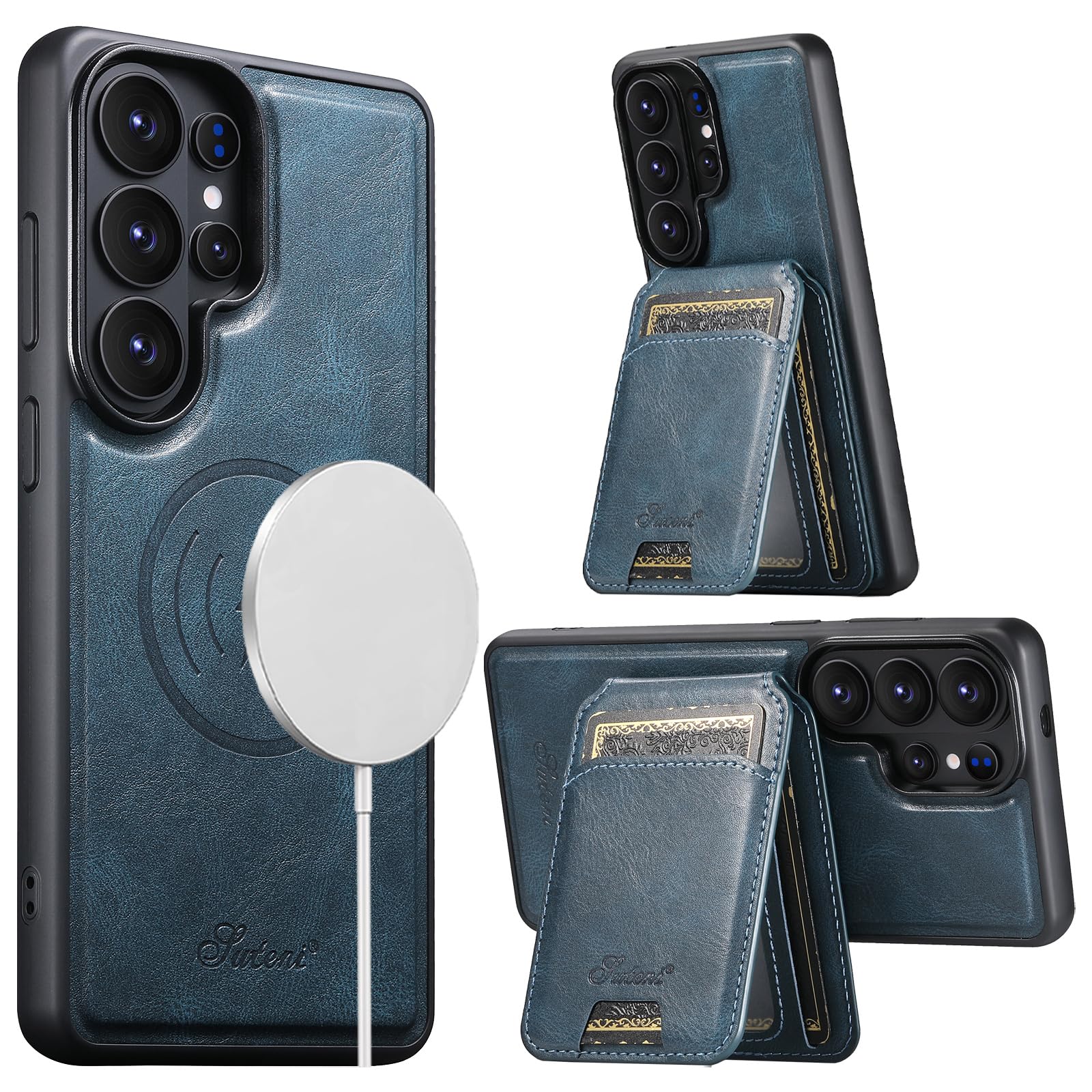 Amazon.com: PASNEW Galaxy S26 Ultra Wallet Case Compatible with