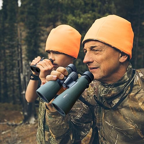 Miniatura 5 de Prismáticos UHD de 12 x 50 para adultos de alta potencia con adaptador de teléfono mejorado, visión grande, ligero, IPX7 resistente al agua