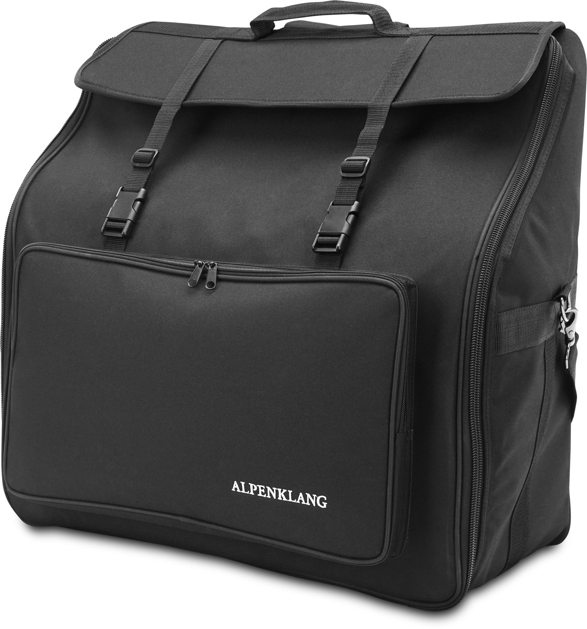 Alpenklang Borsa per fisarmonica fisarmonica a 120 bassi (cinture a tracolla, idrorepellente, imbottita, gigbag per fisarmonica, borsa da trasporto)