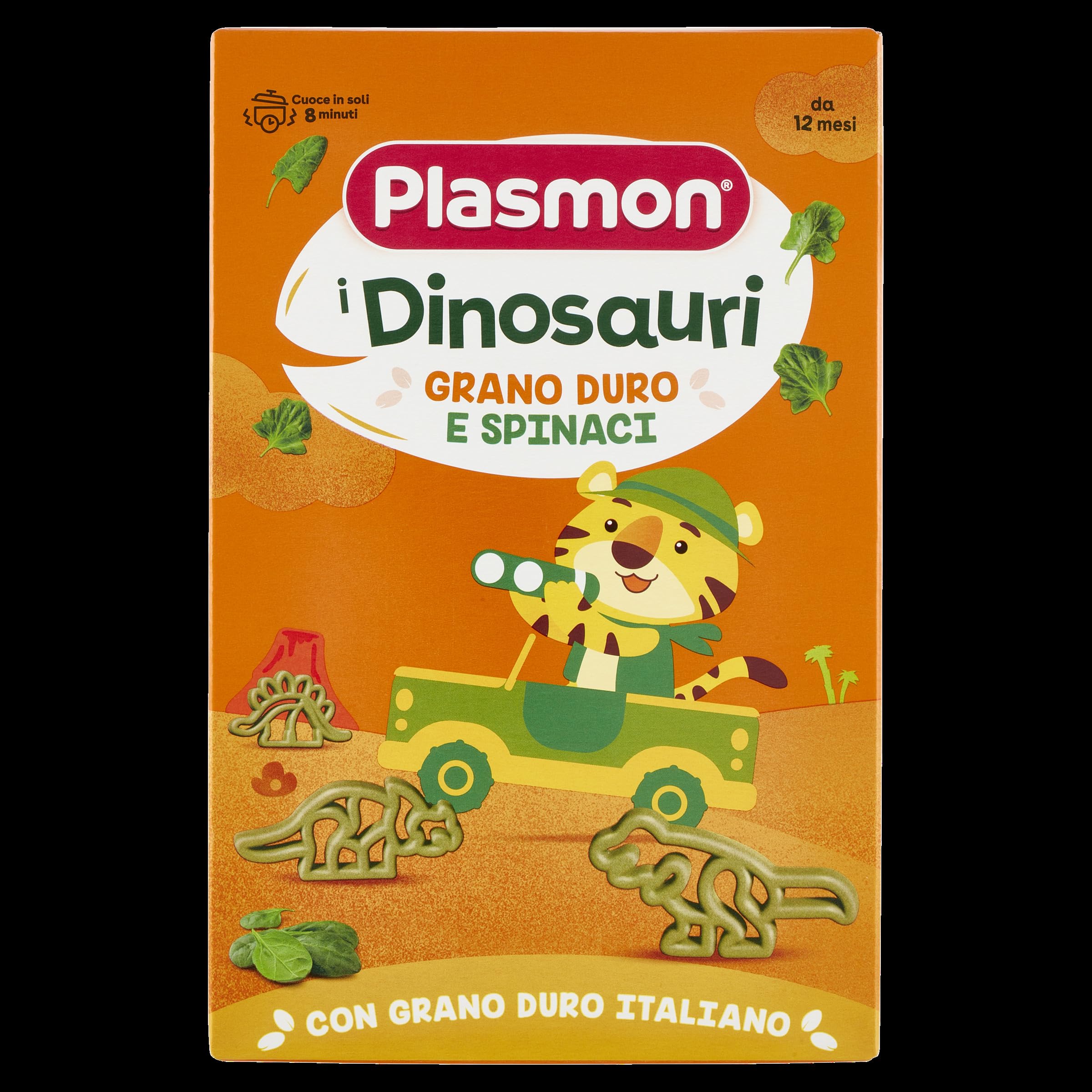 Pastina Grano duro e spinaci Dinosauri (12 confezioni)