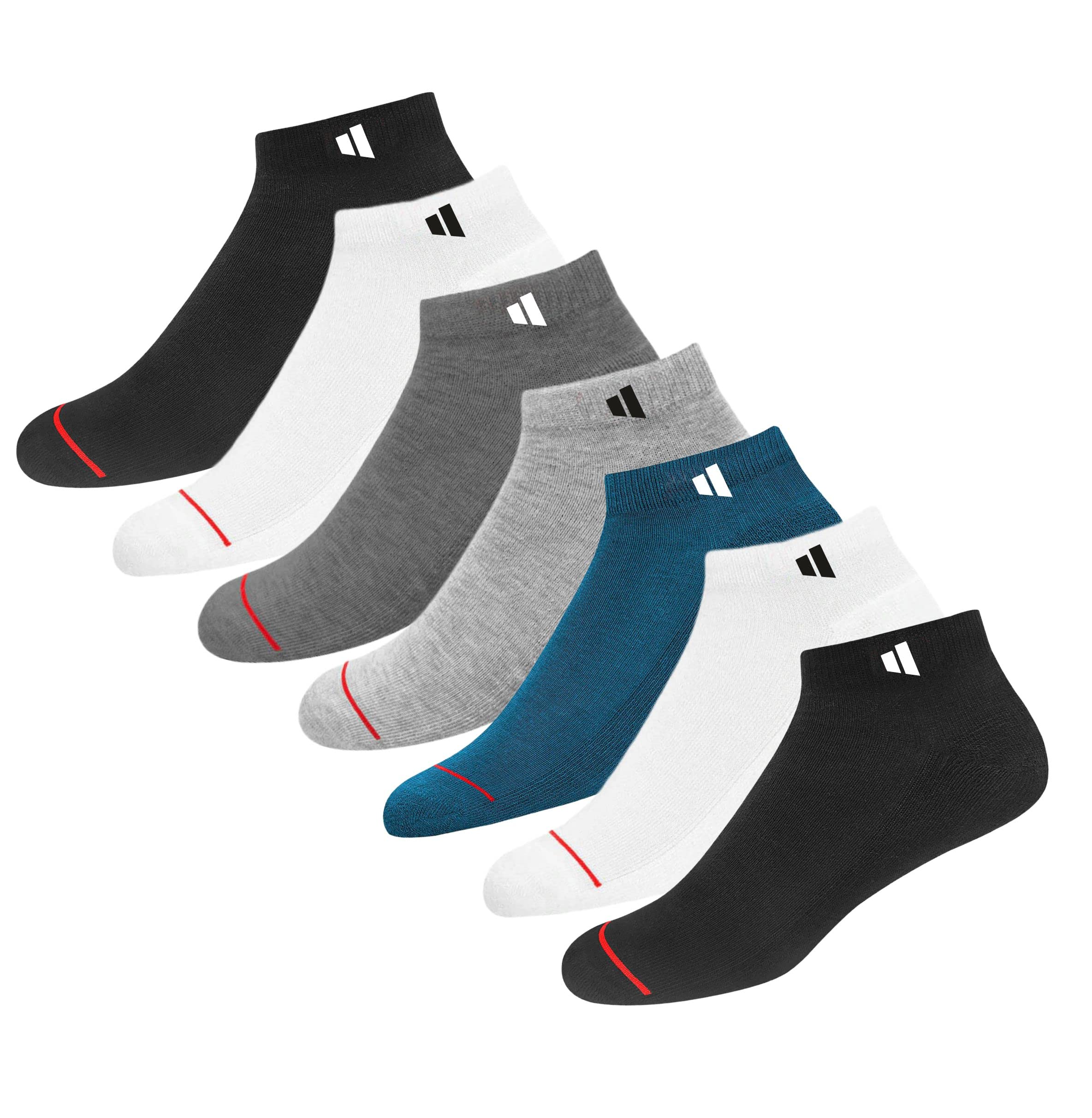 Men and Women Solid Ankle Length Socks (Pack of 7)-image-11