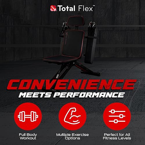 Miniatura 9 de Total Flex Compact Design, Home Gym, Versitiale Exercises, Workout Equipment, Fitness Equipment