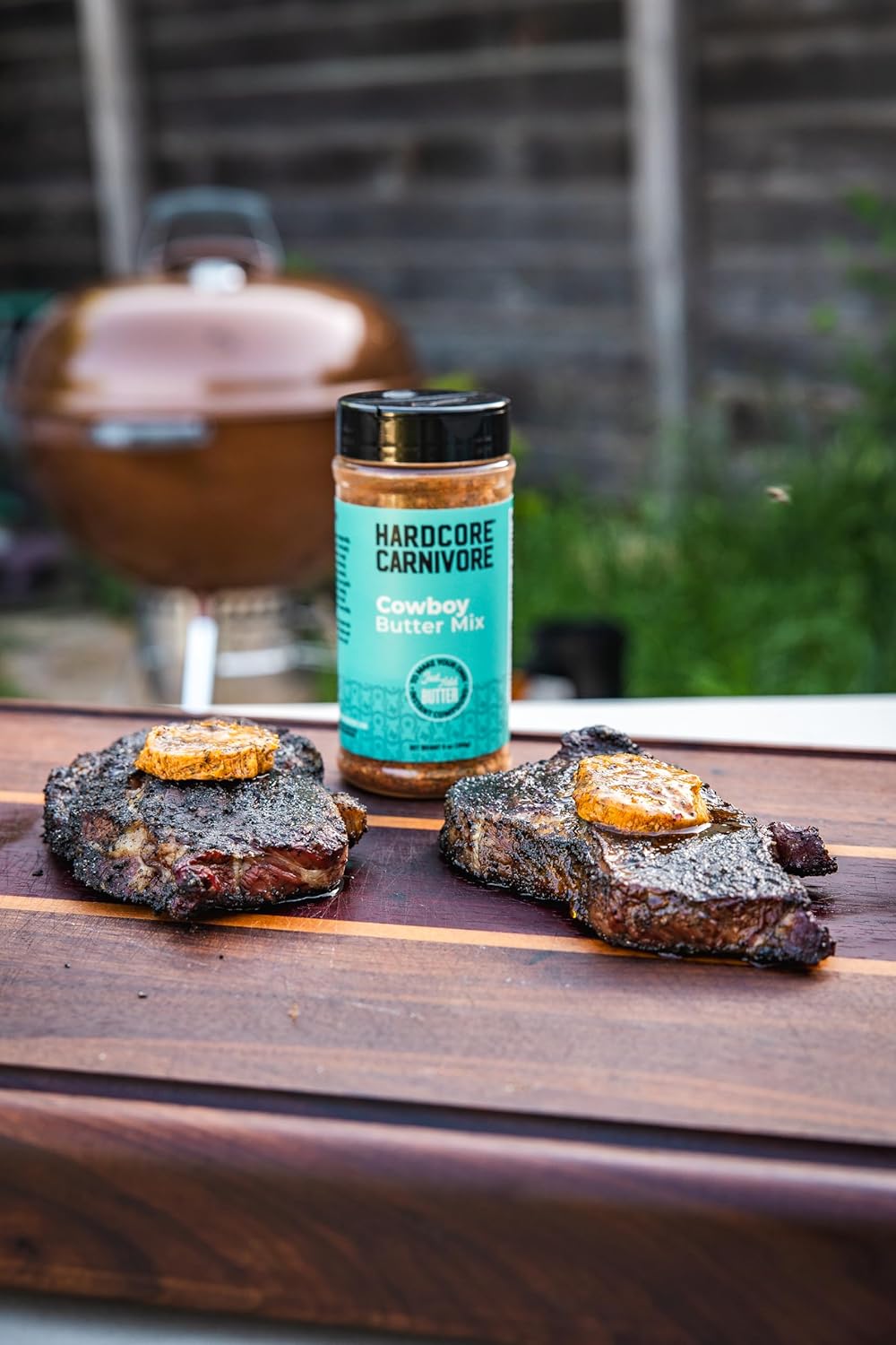 Hardcore Carnivore Cowboy and Hot Honey Butter Mix (Combo Pack) Seasonings for Making Flavorful Compound Butters