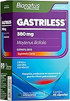 Bionatus, Gastriless, Espinheira Santa, Suplemento alimentar, Maytenus Ilicifolia, 45 cápsulas • 45 doses, Roxo