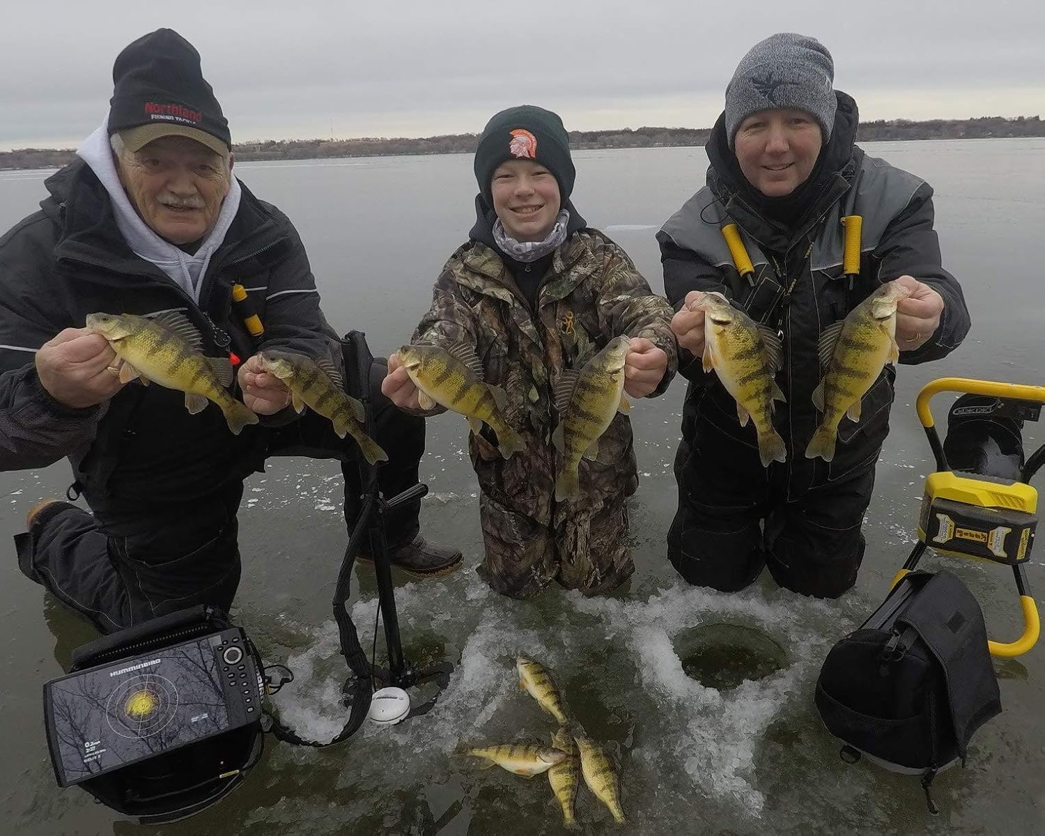 Frabill I-3 Bib | High-Performance Winter Bib Designed for Ice-Fishing