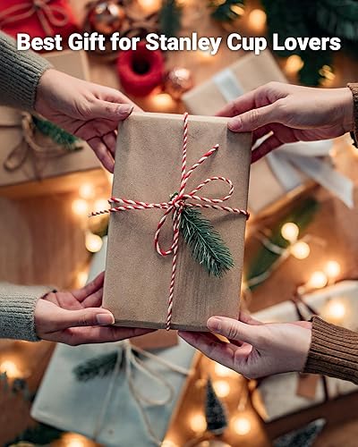 Miniatura 9 de Gracenal Organizador de botellas de agua para vaso Stanley de 40 onzas con asa, organizadores de cocina de despensa y almacenamiento para accesorios