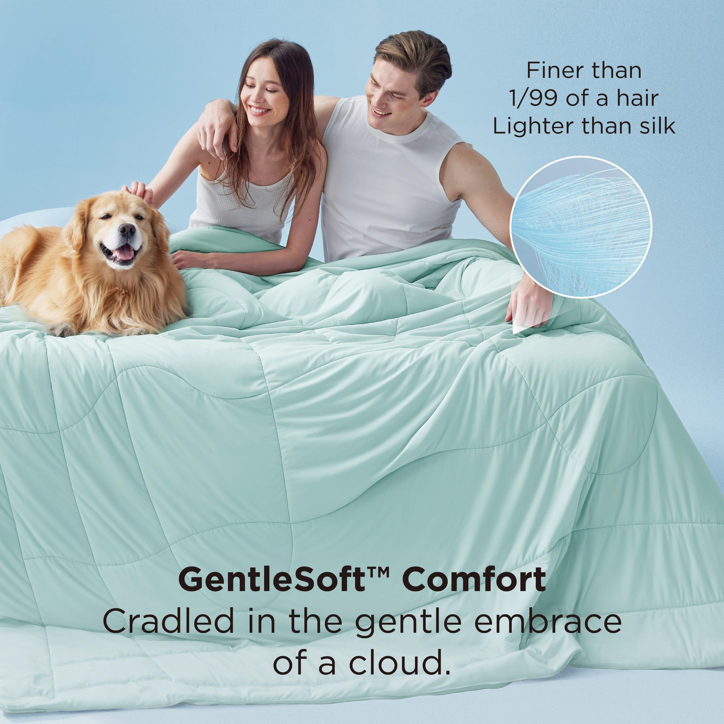 Amazon.com: Bedsure Cooling Comforter King Size - Cooling Blankets
