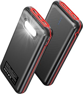 Power Bank 30000mAh, 22.5W QC 3.0 & 20W PD Schnelles Aufladen USB C Externer Akku mit 4 Ausgängen und 2 Eingängen Tragbare...