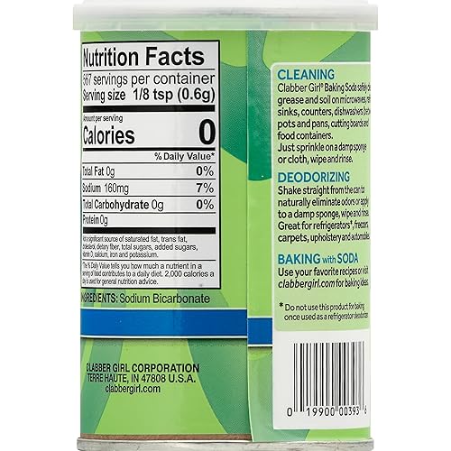 Miniatura 5 de Clabber Girl Bicarbonato de sodio, 12 onzas