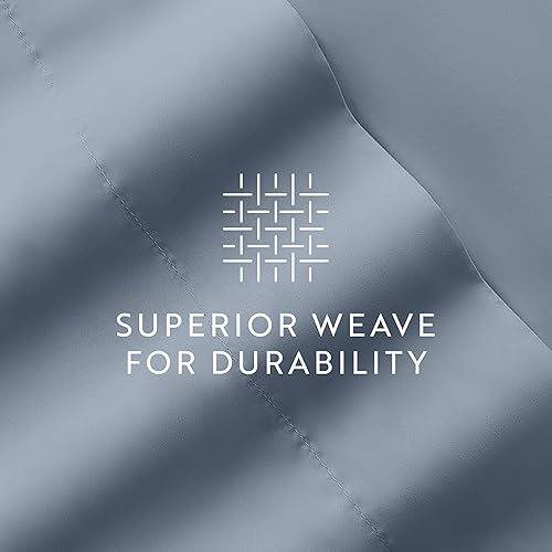 Miniatura 4 de Linen Market Juego de sábanas de 6 piezas, azul claro, individual XL