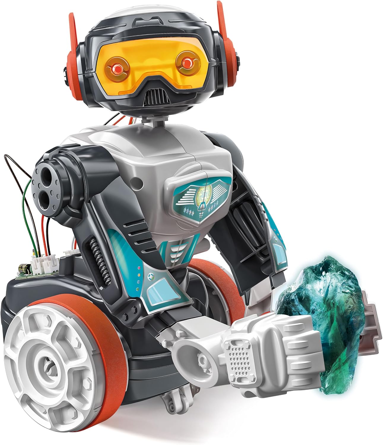 Clementoni - 56183 - Science & Game - Evolution Robot - Toy Robot (French, Dutch Language), Programmable, Robot Interactive, STEM, Robotics, Educational Games 8 Years, Made in Italy