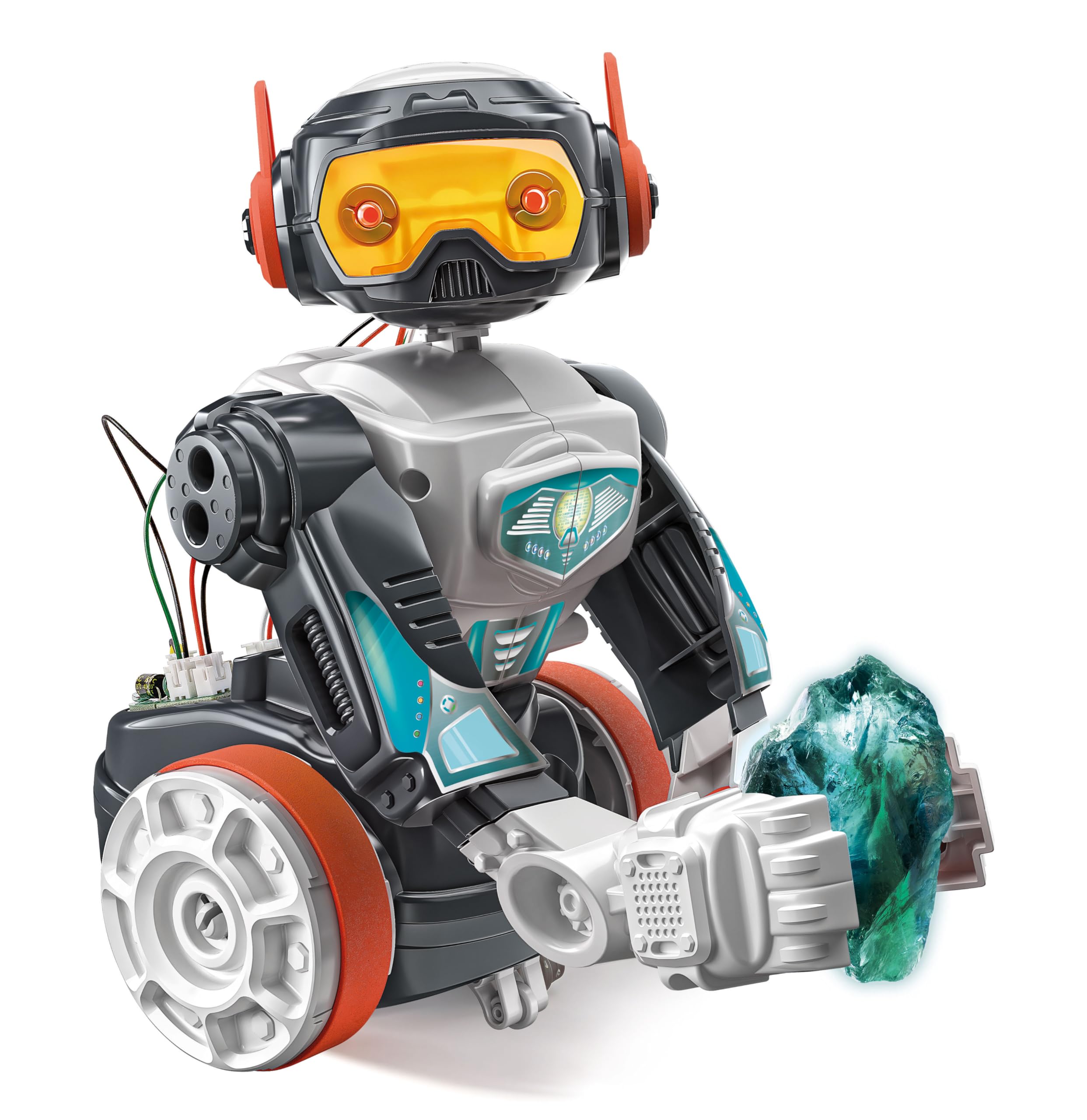 Clementoni - 56183 - Wetenschap & Spel - Evolutie Robot - Speelgoedrobot (Francja, Nederlandse Taal), Programmeerbaar, Robot interakcyjny, STEM, Robotica, Educatieve Spellen 8 Jaar, Gemaakt In Italië