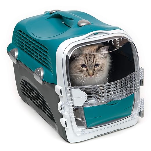 Catit Cabrio Cat Carrier, Turquoise, 41371