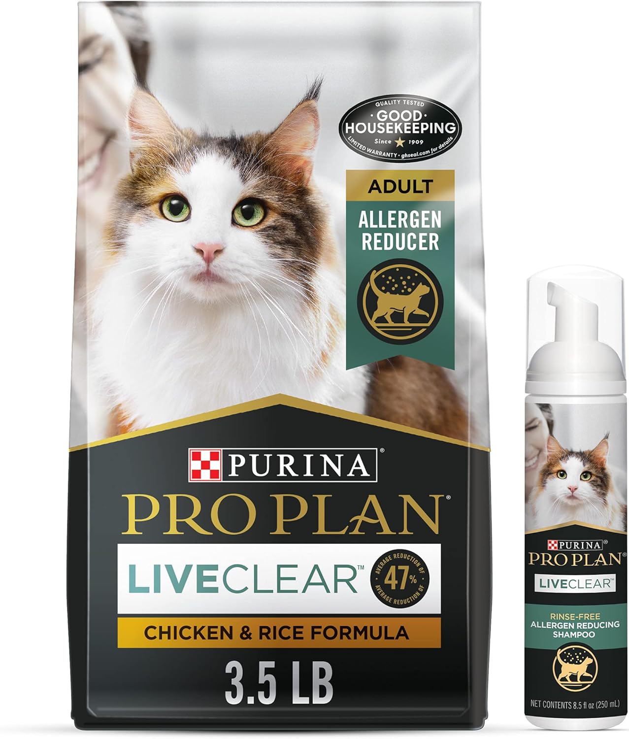 Purina Pro Plan LiveClear with Probiotics Allergen Reducing Chicken & Rice Dry Cat