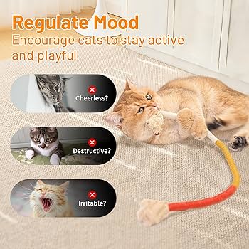 Winbarry Cat Toys, Catnip Chew Rope For Cats, Cat Toys For Indoor Cats