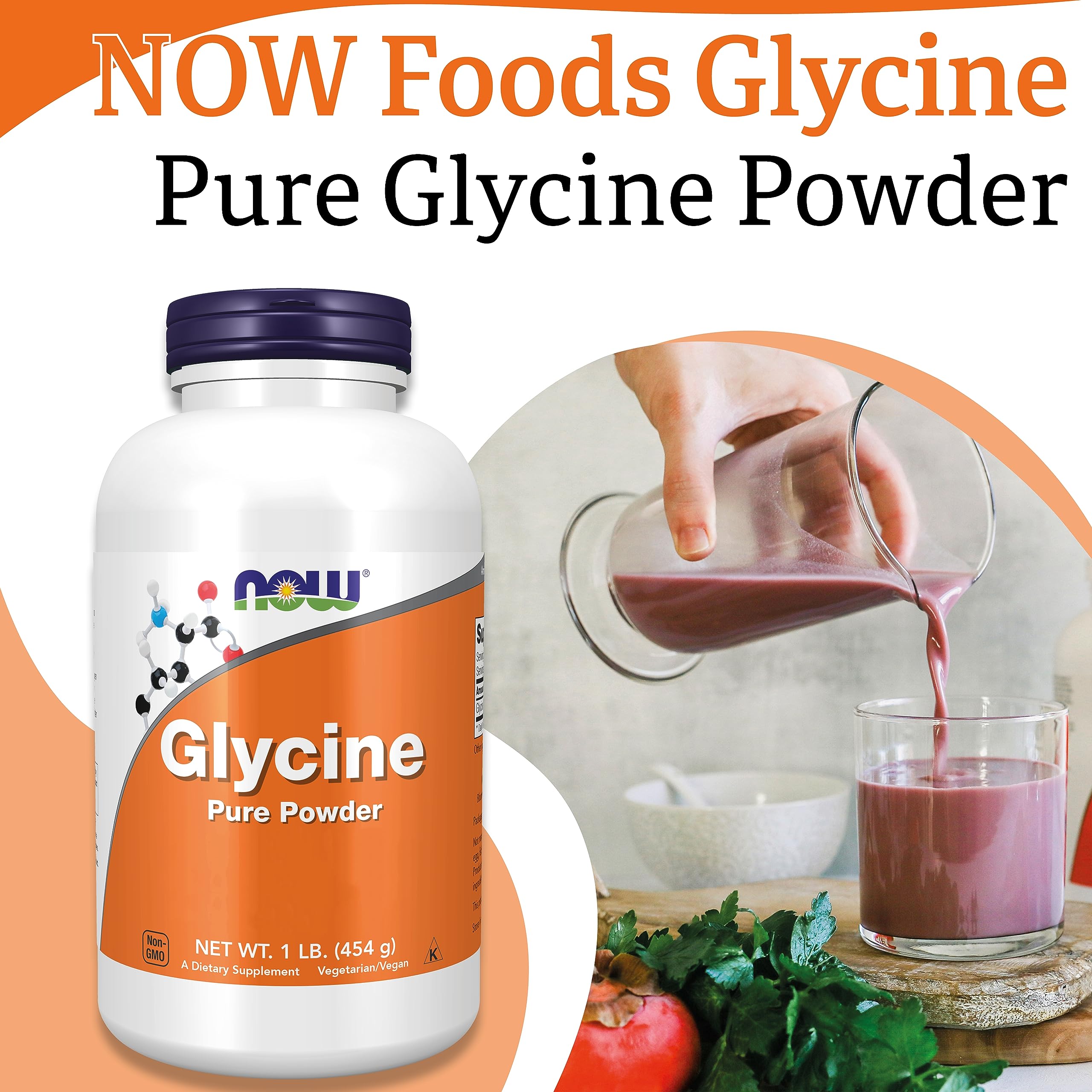 Glycine Powder 1 Kg - Optimally Dosed With 10 G Of Glycine Per Day - Ultrapure Glycine With Over 99.9% Purity - Amino Acid Without Additives - Laboratory Tested With