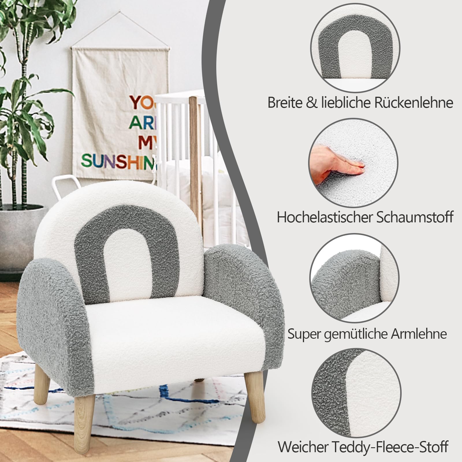 Design - Hout - Roze - Met rugleuning - Kinderstoelen kopen