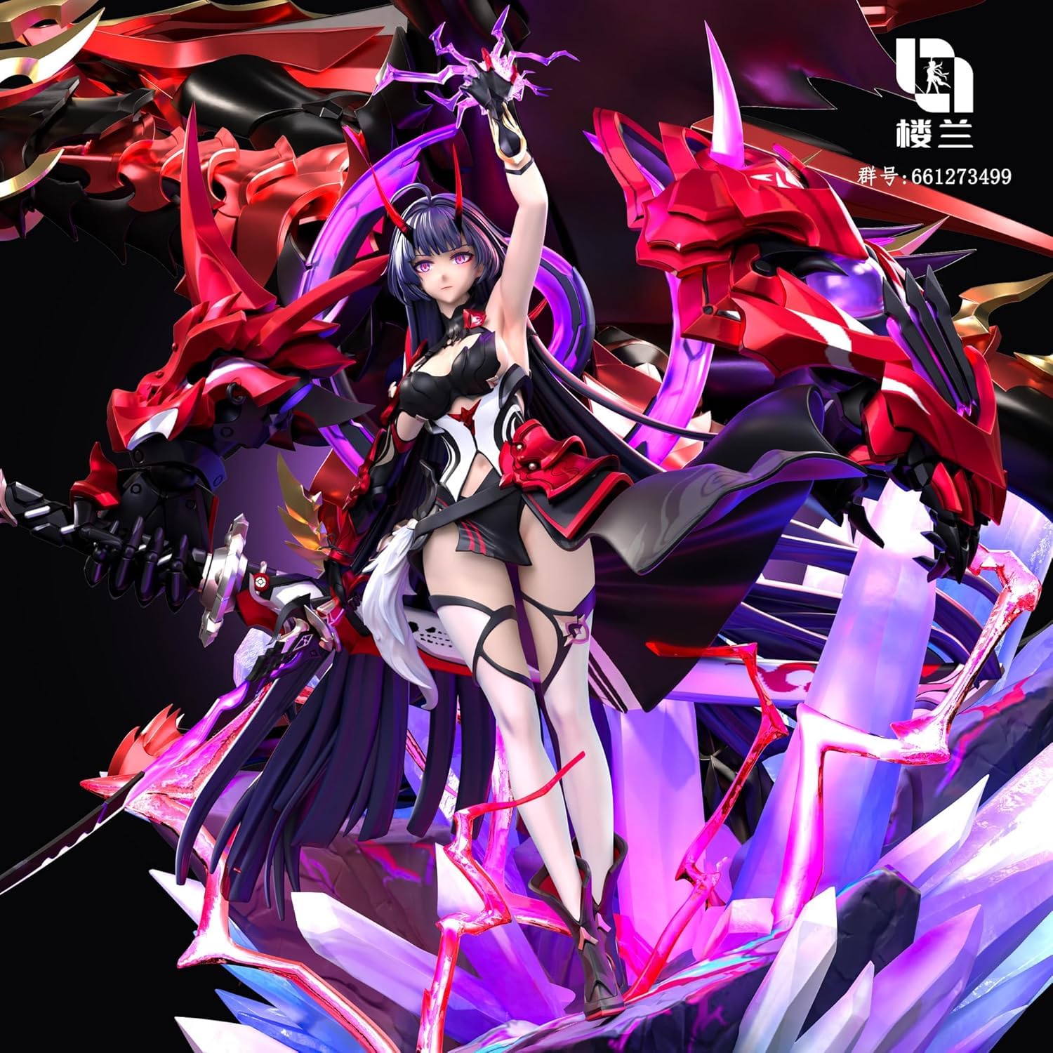 Amazon.co.jp: 雷電芽衣 崩壞3rd フィギュア ガレージキットシーンの