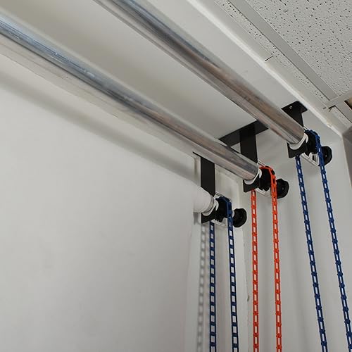 Miniatura 8 de Fotoconic Barra transversal de tubo de metal de 10 pies  3M para motorizado eléctrico sistema de soporte de fondo de rodillo de estudio manual