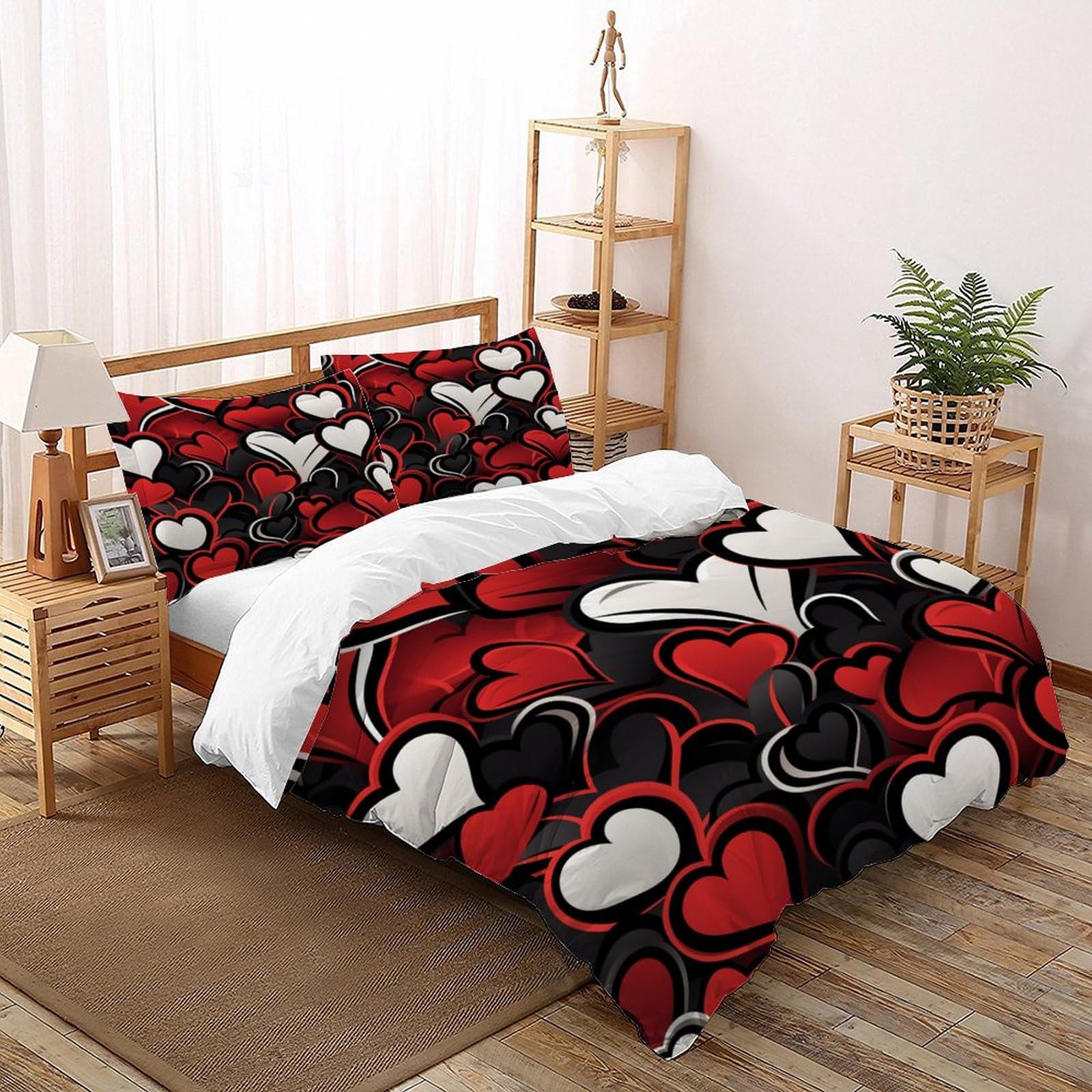 Parure housse de couette requin 135x200 microfiber quilt cover animal