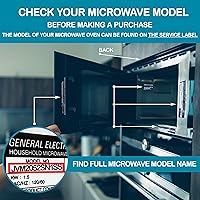 Vista 4 de Filtro de carbón para microondas de 2-5/8 x 11 x 3/8 pulgadas de repuesto para GE WB02X10943 JX81D WB02X35607 - Filtro de ventilación de carbono