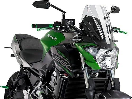 Puig Parabrisas Nuevo GEN. Sport Kawasaki Z650 17-18 CHumo Claro (9588H)