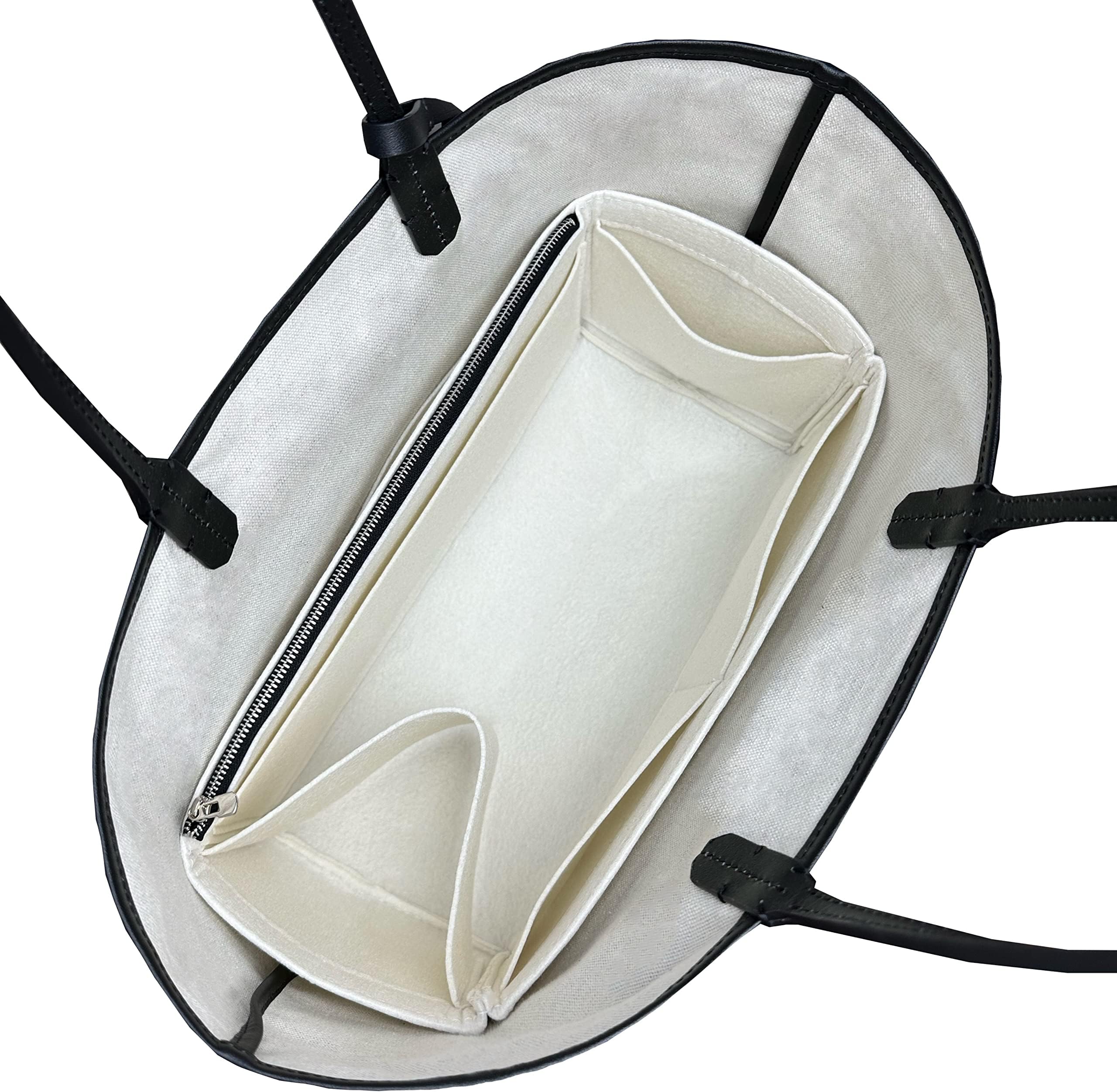 Divitize Premium Purse Organizer compatible with St. Louis PM/GM Tote Bag Organizer — Perfect Fit, Durable Quality Felt, Full Coverage, 24+ Shades (For St Louis PM, Tea)