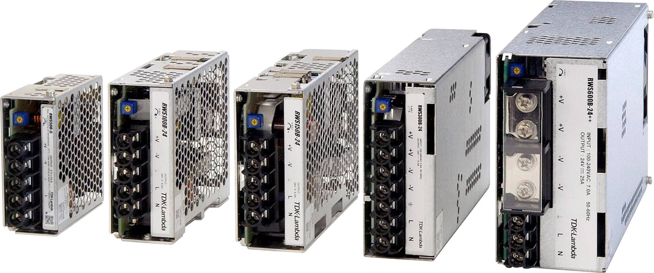 TDK-Lambda RWS-150B-24 Enclosed Power Supply 24VDC