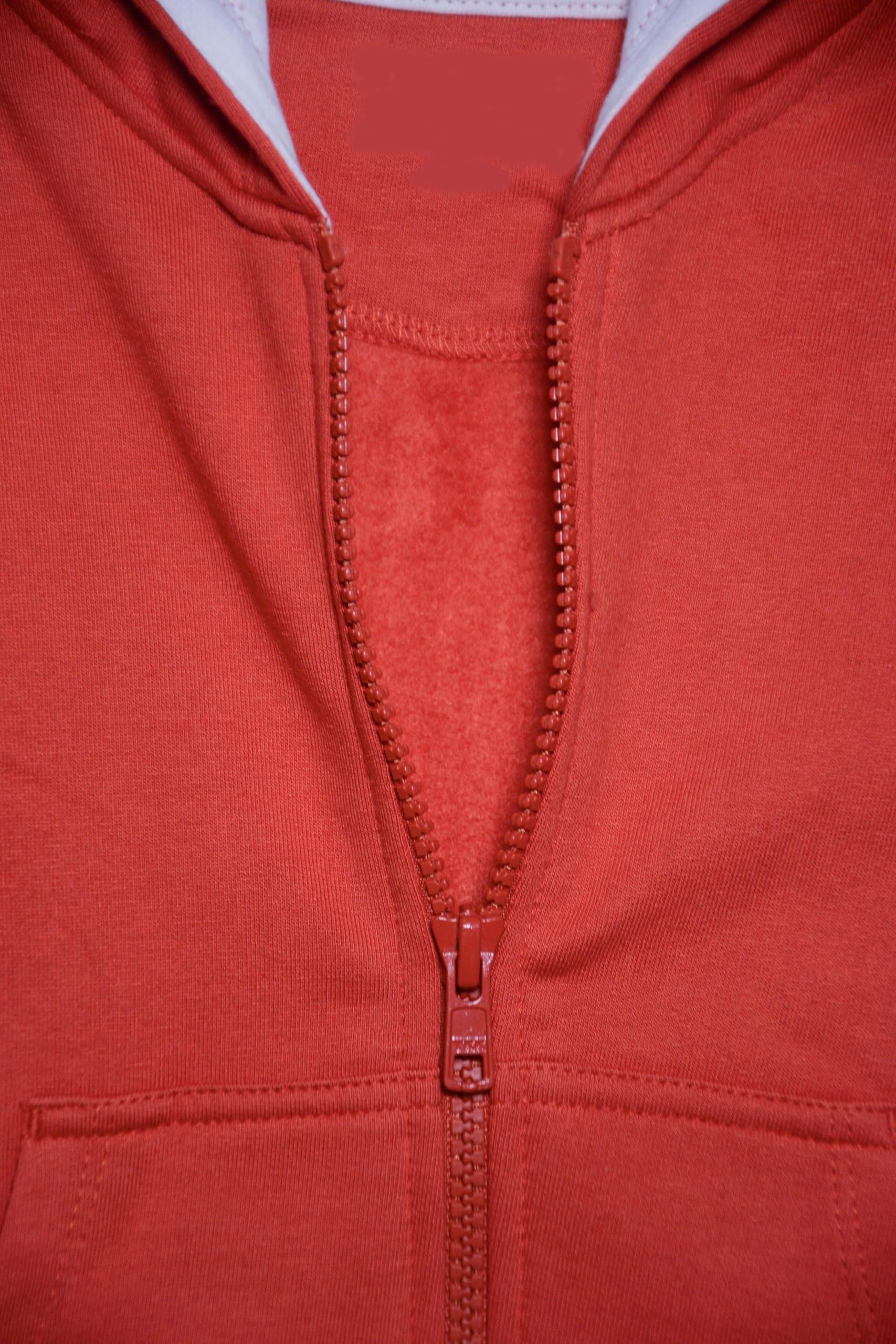 Amplify Baby Girls Full Sleeve Hooded Sweatshirt/Hoodies - Maroon (in, Age, 0 Months, 6 Months, Maroon) - Image 5 thumbnail