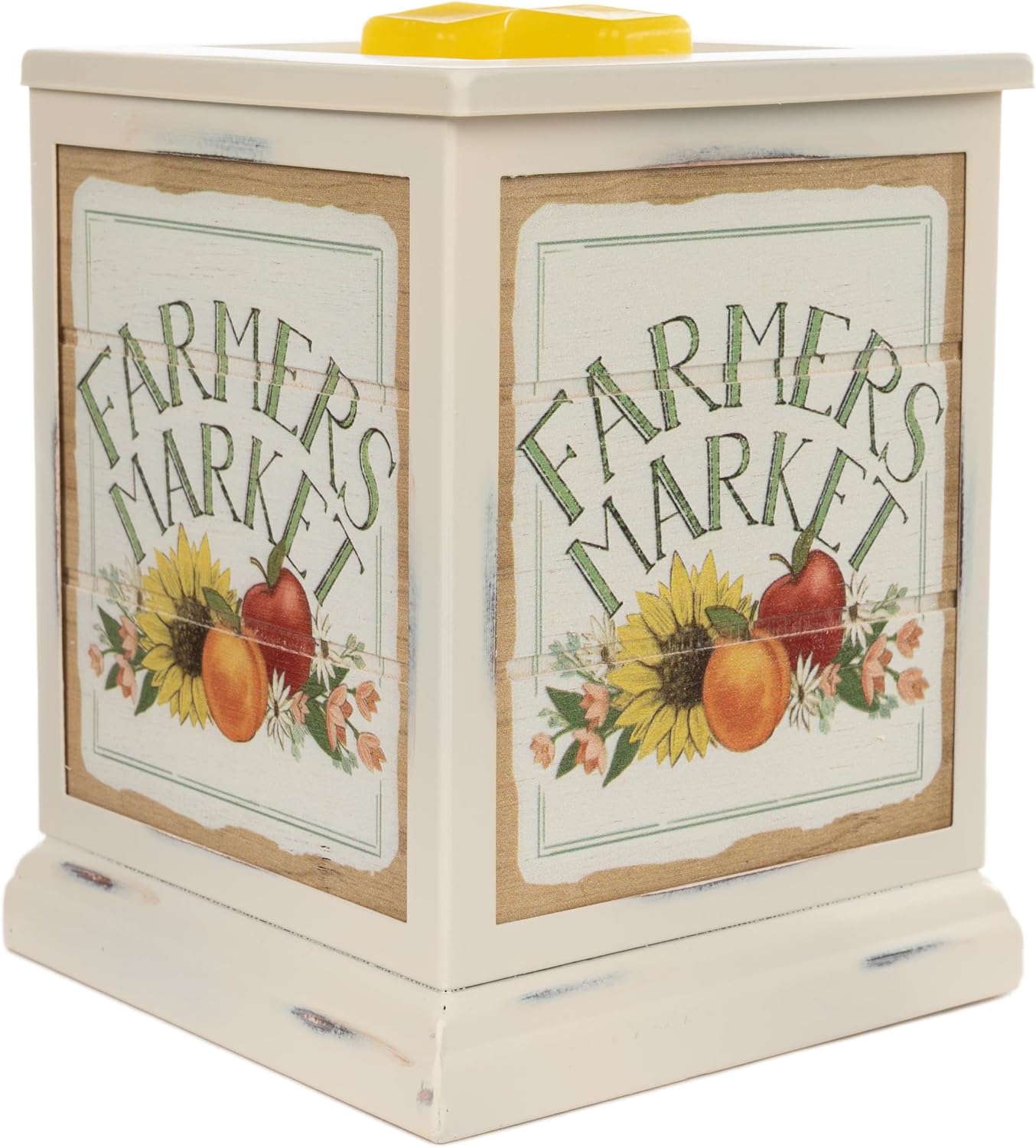 Scentsationals Wax Melt Warmer - Starry Mountain Design, Flame-Free Fragrance Melter For Wax Cubes