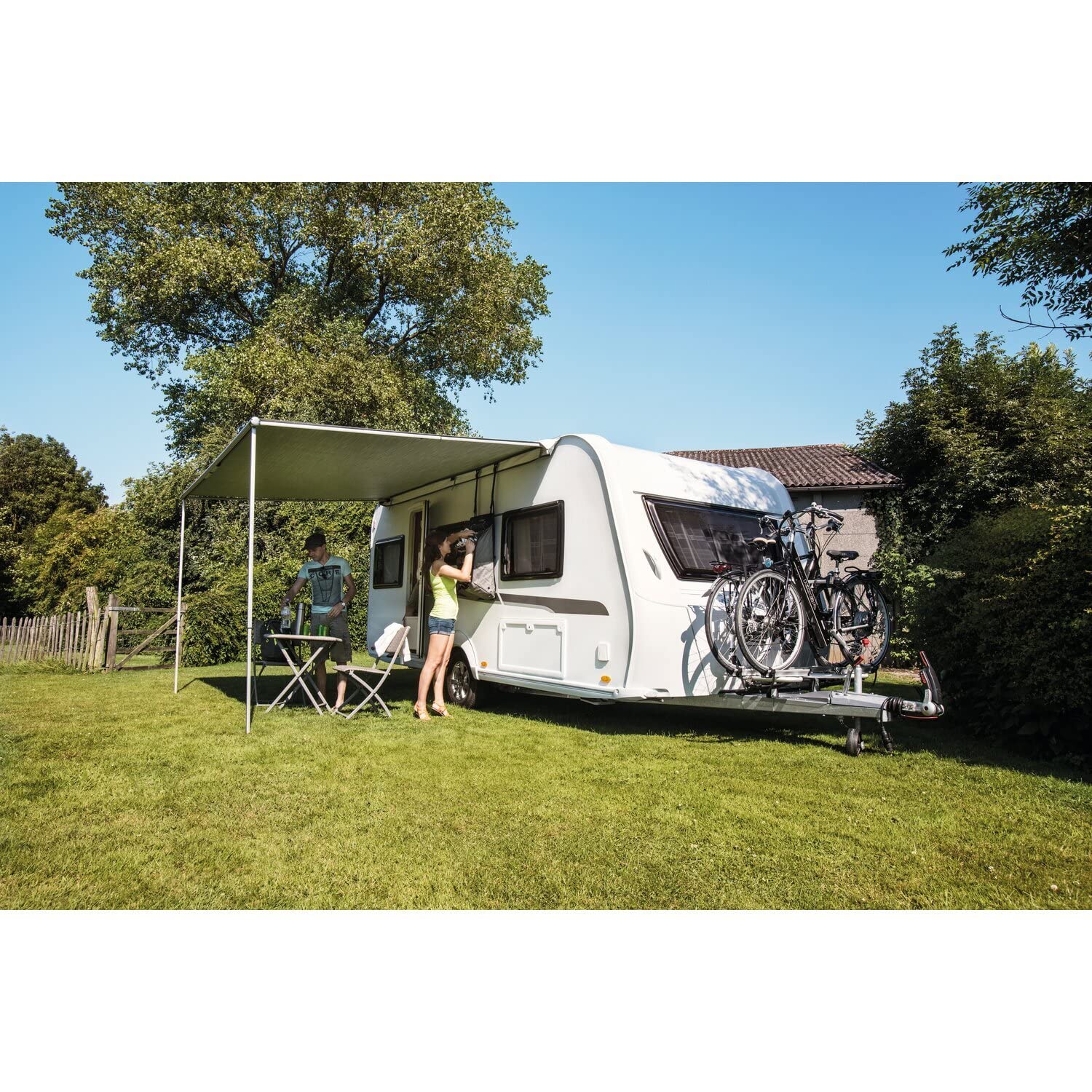 Thule Markise Omnistor 1200 Saphir blau 230 cm Sonnenschutz Sackmarkise :  Amazon.de: Auto & Motorrad