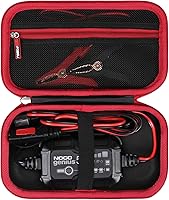 Vista 2 de FBLFOBELI Funda de viaje rígida compatible con cargador de batería inteligente totalmente automático de 5 amperios NOCO GENIUS5,5 Amp