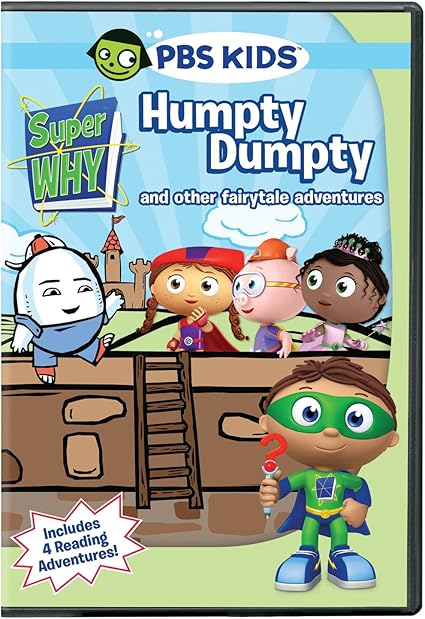 Super Why: Humpty Dumpty & Other Fairytale Advts [DVD] [Region 1] [US ...