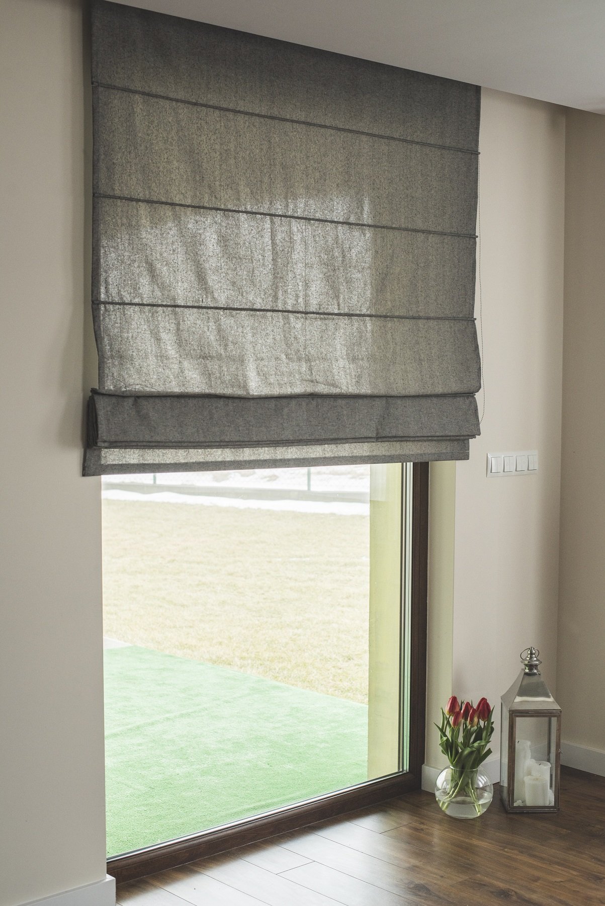 KSHANDEL24 Store romain de qualité supérieure fabriqué sur mesure jusqu'à 200 cm de large et 240 cm de longueur possible