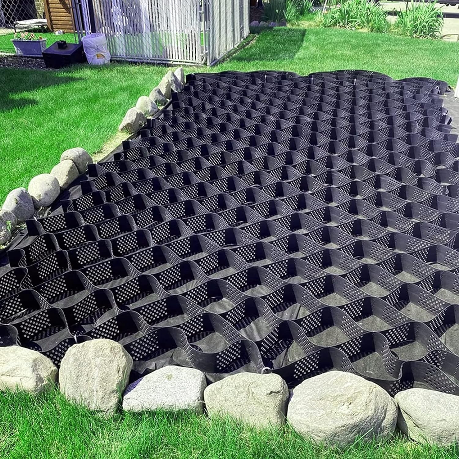 Charge de conduite en plastique anti-déformation pour sol de jardin