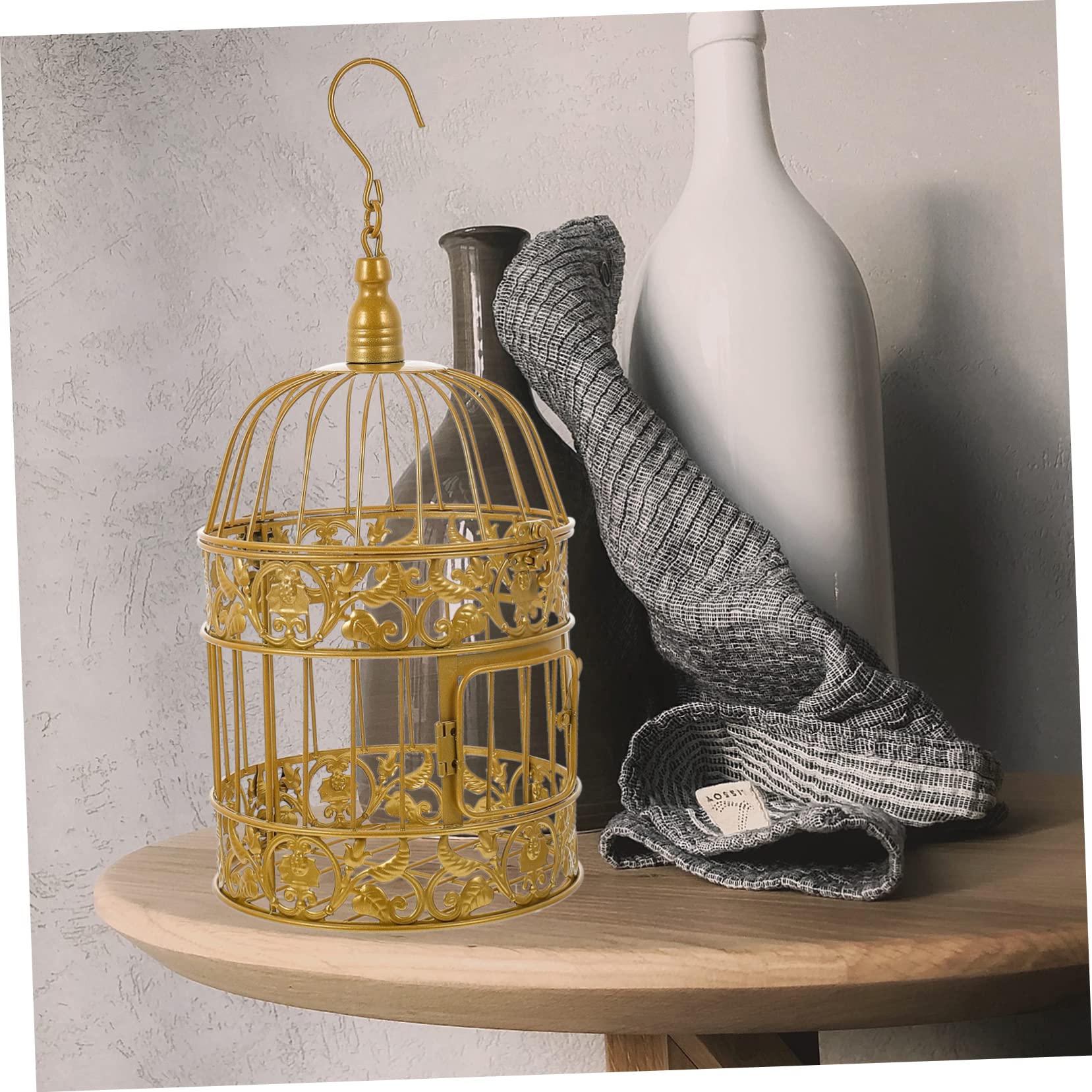 Vaguelly Gabbia Decorazione Da Semplice in Gabbia Per Uccelli Accessorio Fotografico Forniture Per Matrimoni
