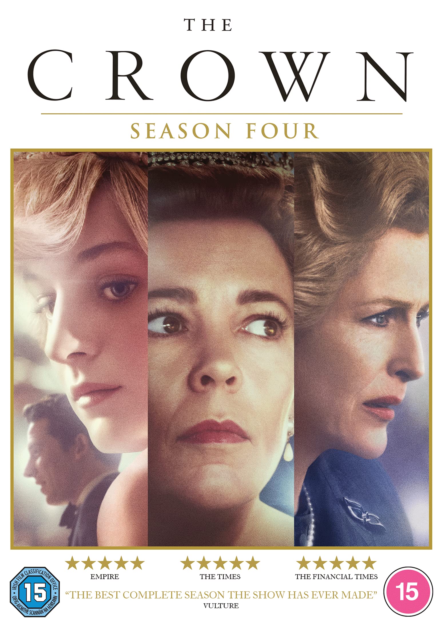 The Crown Season 4 DVD Olivia Colman 2020 Royal Family Drama Series (UK Version)