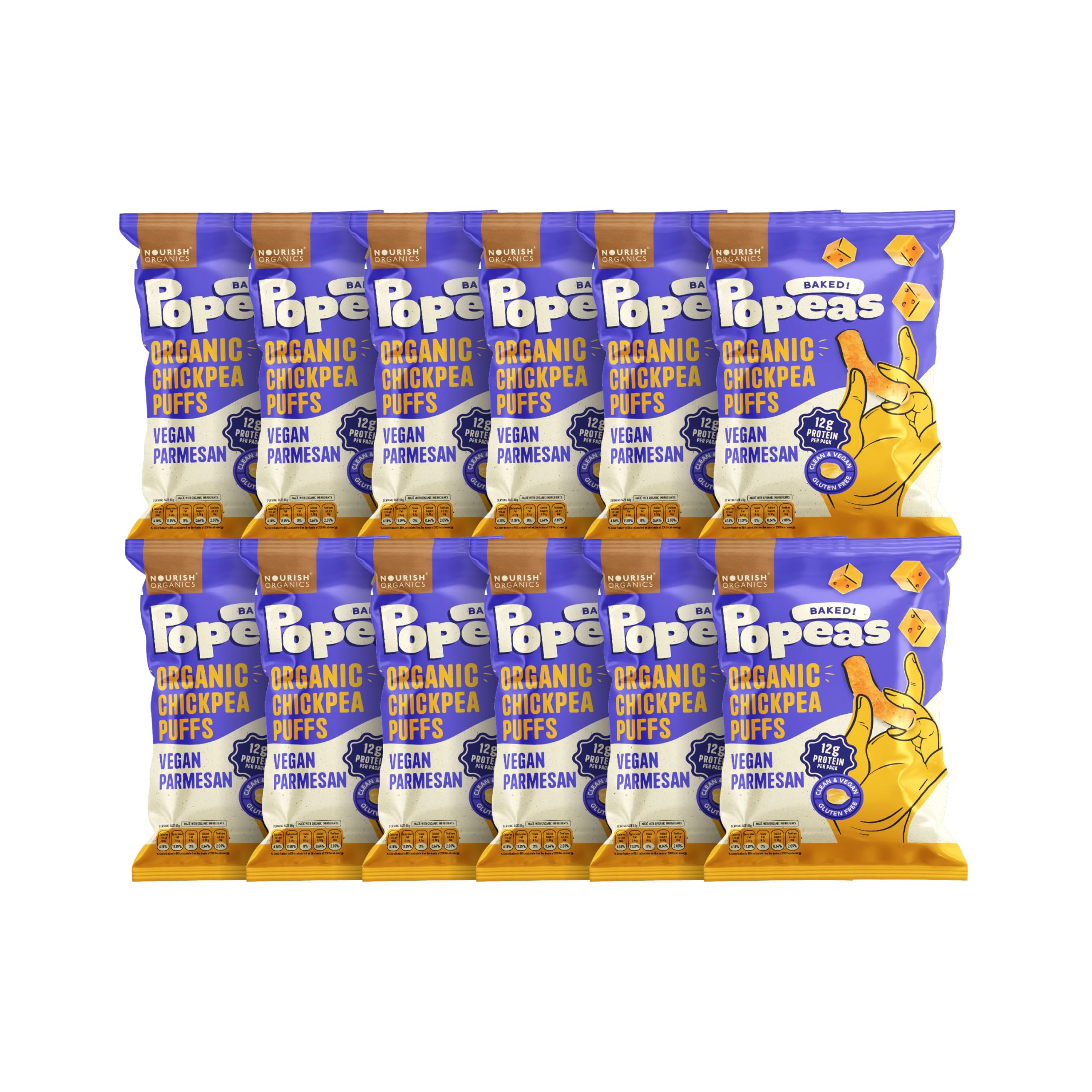 See full amazon price history chart for Nourish Organics Chickpea Baked Popeas Protein Puffs Gluten Free | Pack x12 (VEGAN PARMESAN) Nourish Organics Chickpea Baked Popeas Protein Puffs Gluten Free | Pack x12 (VEGAN PARMESAN) (B0CKBS8H8W) Amazon Price History, Amazon Price Tracker