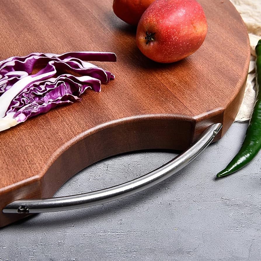 purinlove2さま専用☆ウォルナット丸型まな板 ◯32cm厚み3cm自立型 purinlove2さま専用☆ウォルナット丸型まな板 ◯32cm厚み3cm自立