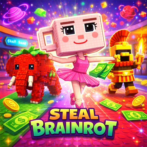 Brainrot Game: Multiplayer Steal Bloxrot 3D Games