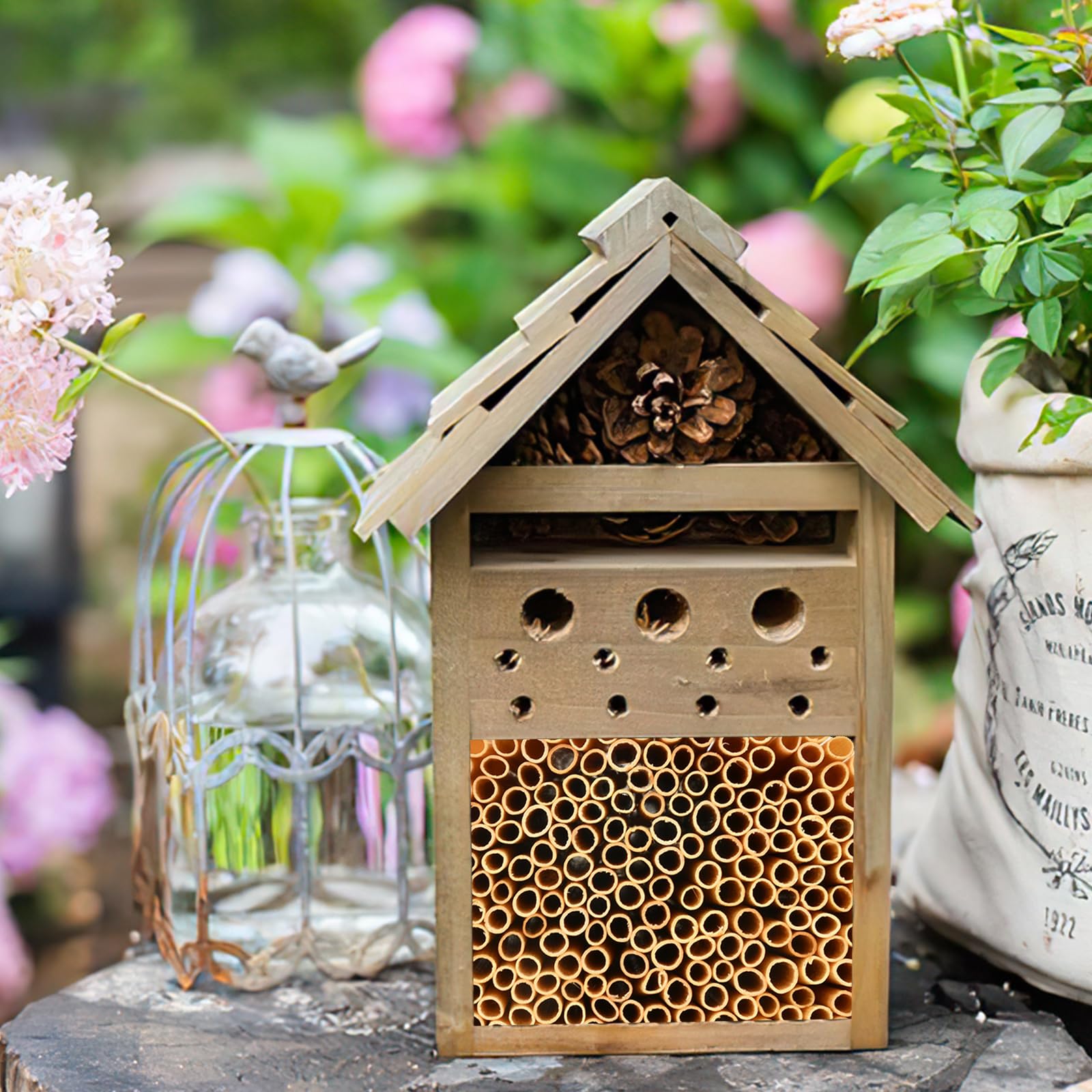 Levende tuinen & bloemenweiden - 13 Tips voor Bijenhotels In België is