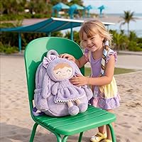 Vista 301 de Gloveleya Mochila para niños, Mochila A047princess, 9 pulg., Mochilas Daypack