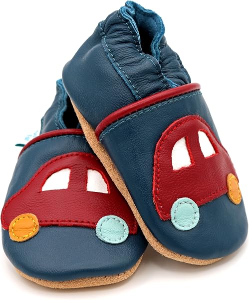Dotty Fish - Ragazzi Scarpe da Bambino in Pelle, Scarpe da Bambini Unisex - Bambini e Ragazzi - 5