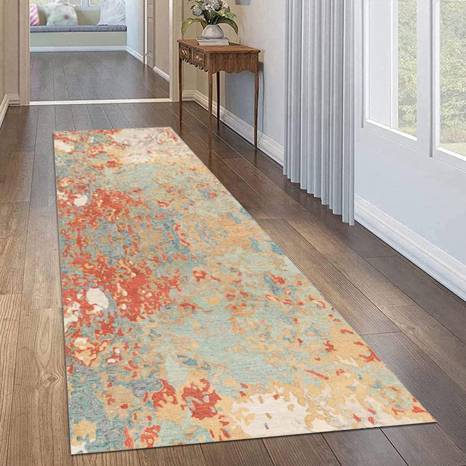 Alfombra de Pasillo Antideslizante de 100 cm/1,5 m/2 m/2,5 m/300 cm/350 cm/4 m/5 m/6 m de Largo para Pasillo, Cocina, Dormitorio, Sala de Estar, Entrada (Size : 70×200cm)