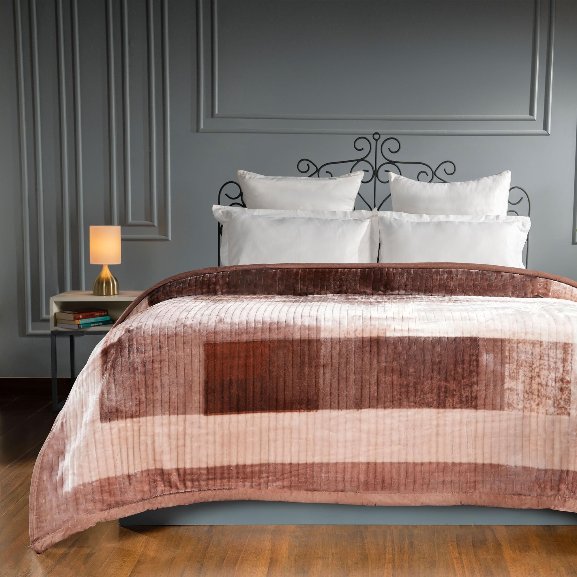 MYTRIDENT Mink Blanket - Super Soft & Cozy Double Bed -27