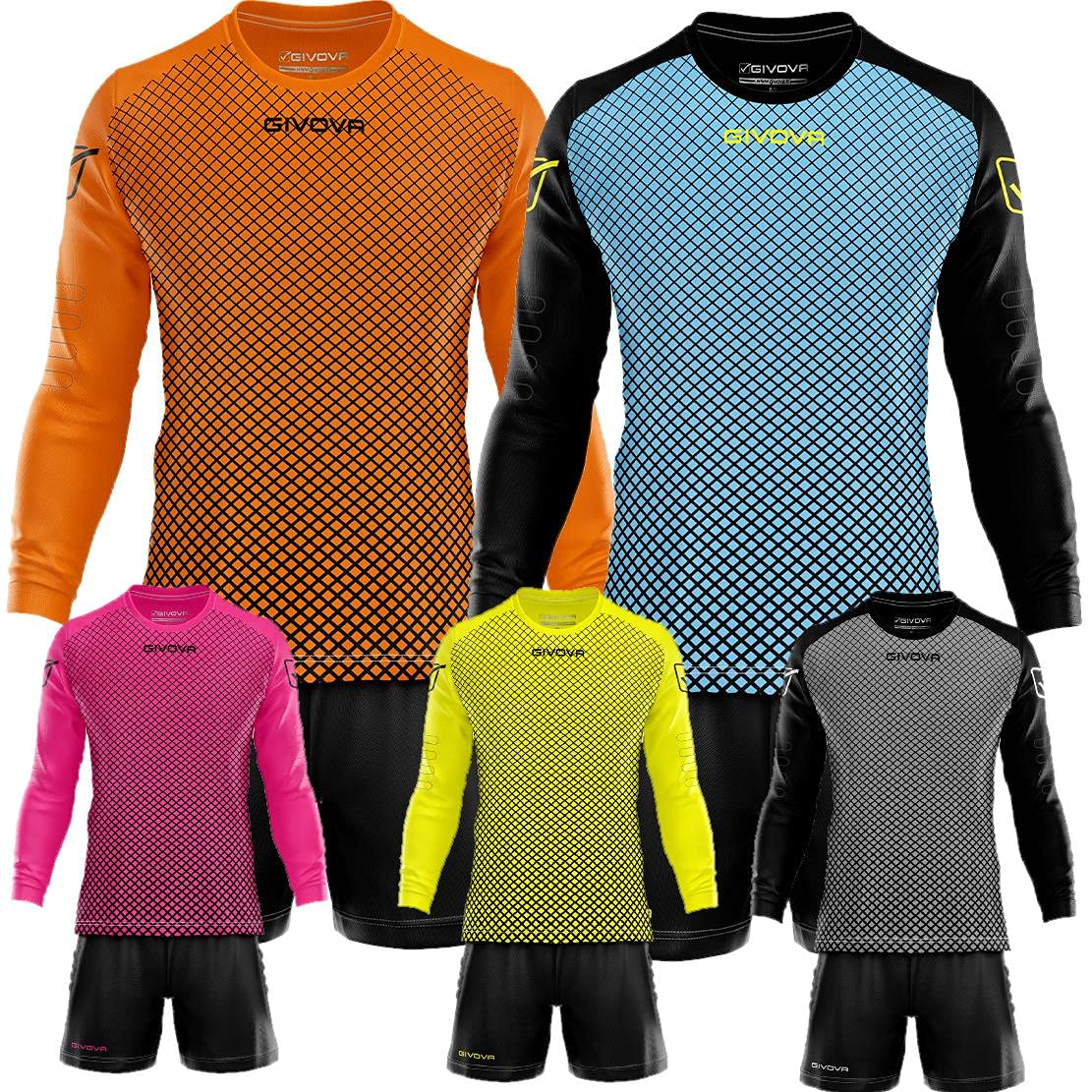 Completo Calcio Portiere Manchester Personalizzabile con Nome e Numero Compresi | Completi per Portieri PS 40539