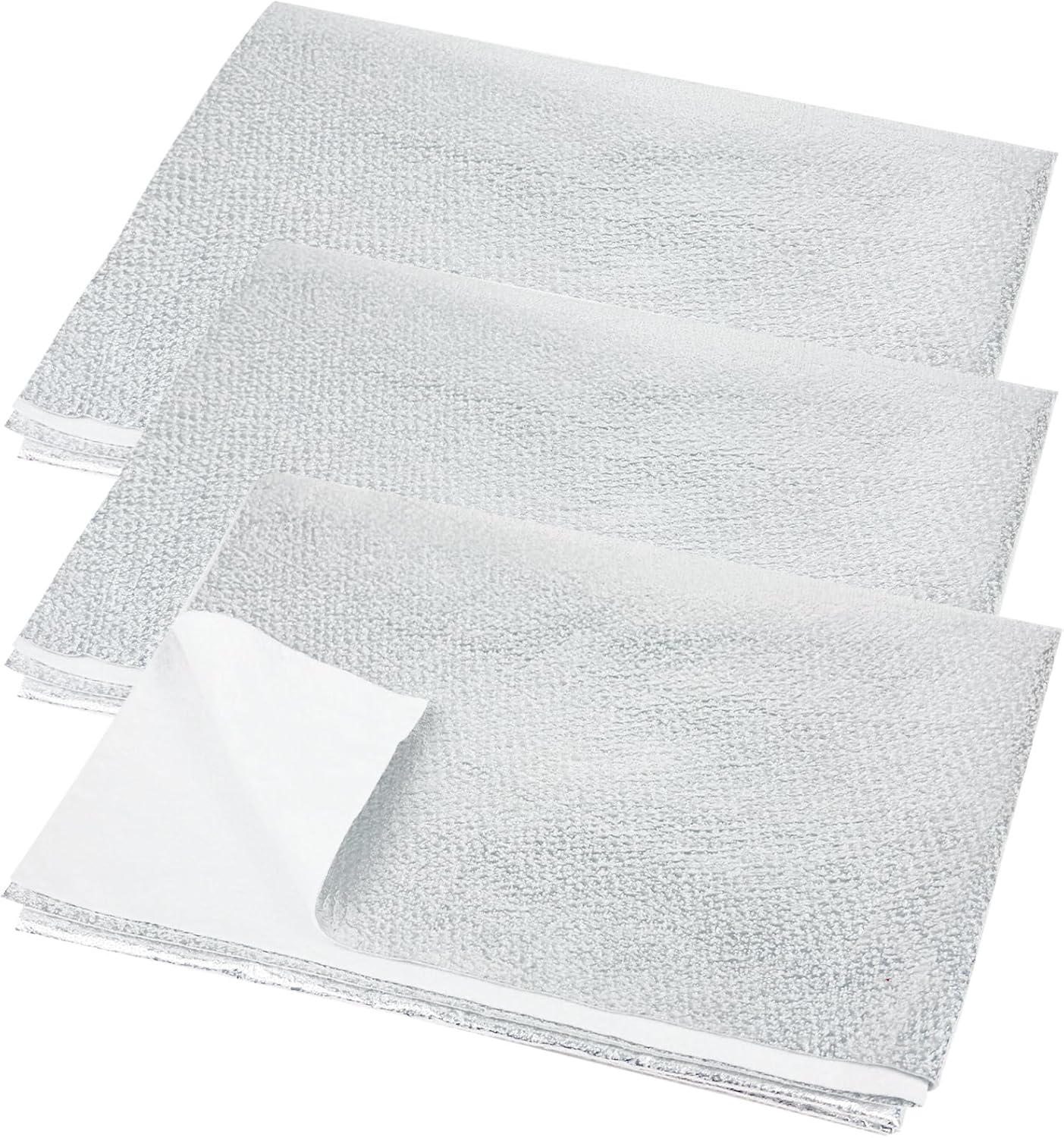 HFYZZ 2 Pack Heat Resistant Batting for Potholders - 35x 47 Inch Soft Heat Reflective Fabric Insulating Thermal Lining Batting for Quilting Sewing Crafts Pot Holder