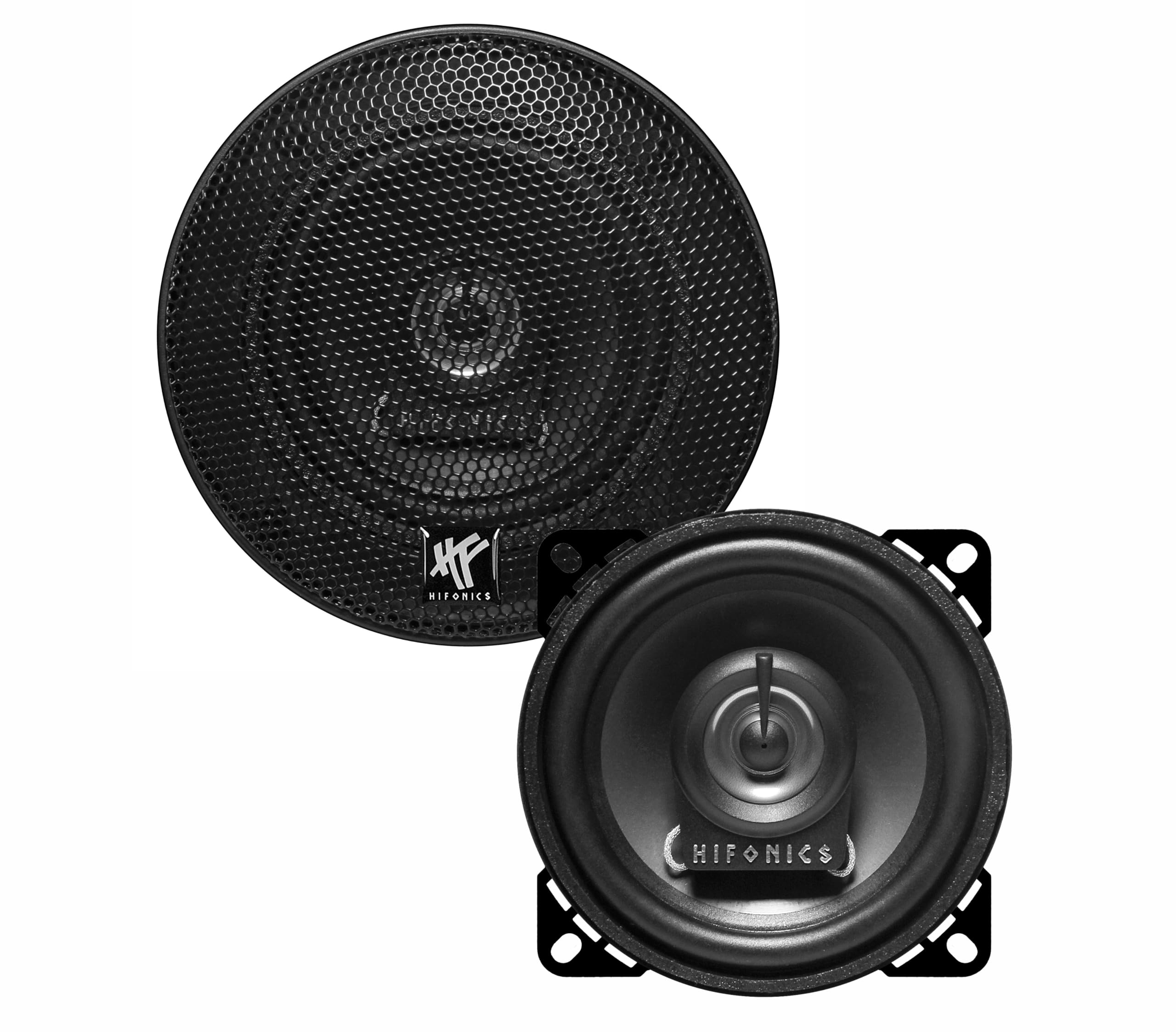 10 cm (4″) 2-weg coaxiale luidspreker met standaard basket en piëzo